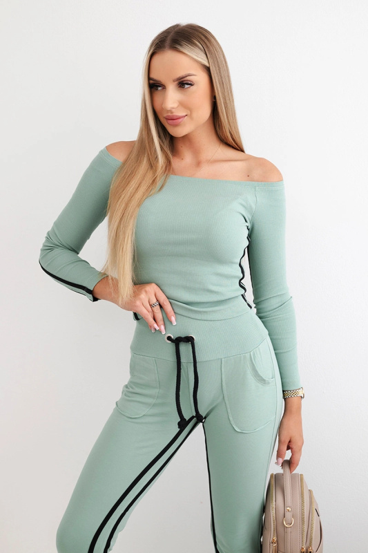 Kesi Sada Amelia - triko + legíny Barva: Modrá - světle, Velikost: UNI