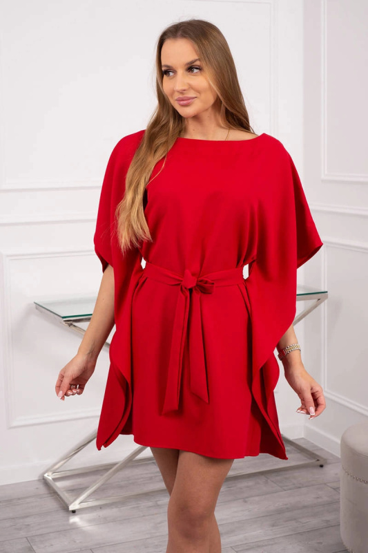 Kesi Oversize šaty Malibu Barva: Červená, Velikost: UNI