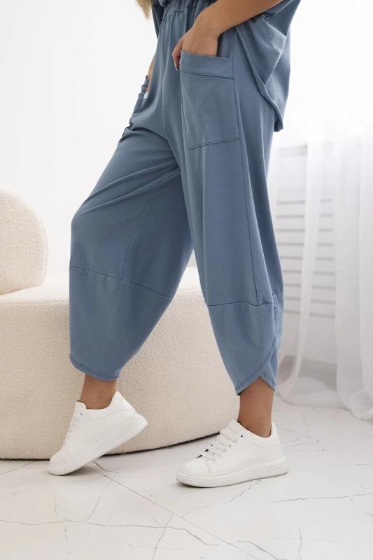 Kesi Dámská souprava Elie - mikina + tepláky Barva: Jasny Jeansowy, Velikost: UNI