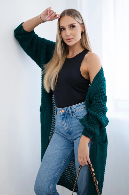 Kesi Kardigan Iman s kapsami Barva: Modrá, Velikost: UNI