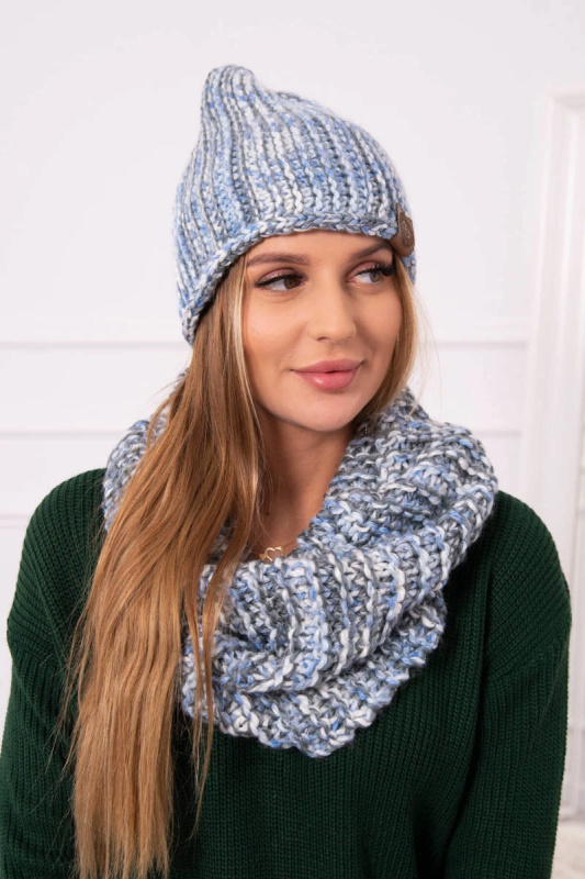 Dámská fleecová souprava Wiwiana K273 tmavě šedá UNI