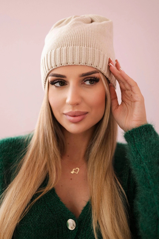 Dámská čepice Berry K344 beige UNI
