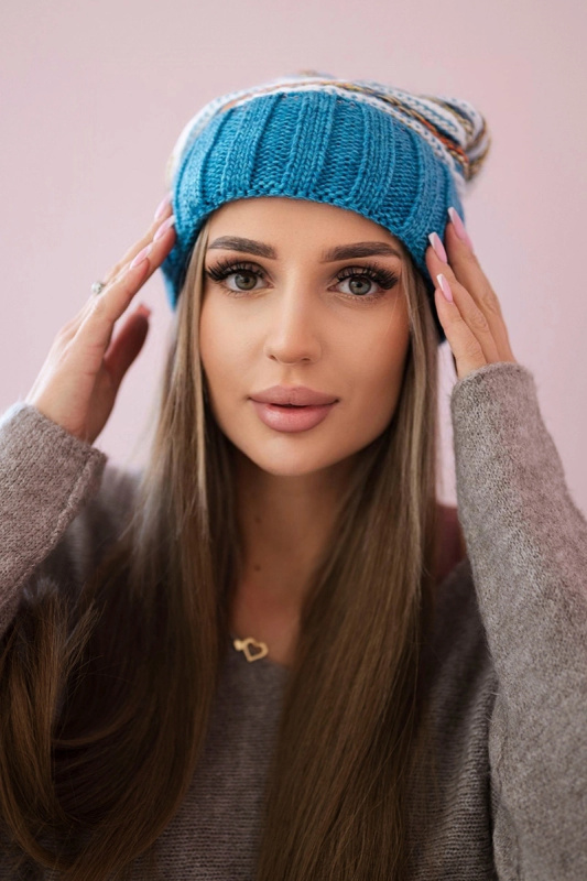 Dámská čepice Feba K330 tyrkysová UNI