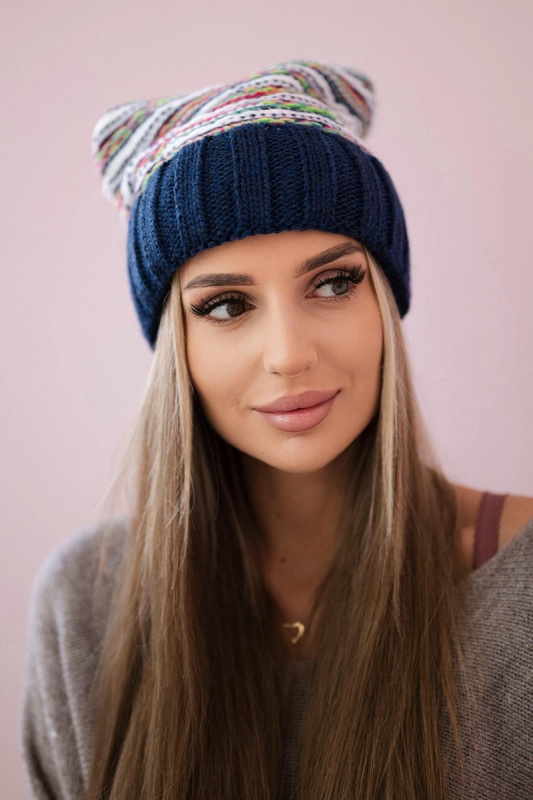 Dámská čepice Feba K330 navy blue UNI