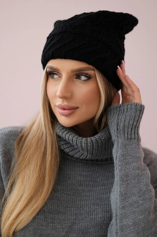 Dámská čepice Dagmara K332 černá UNI