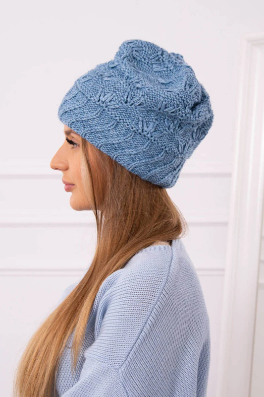 Dámská čepice Dagmara K332 light denim UNI