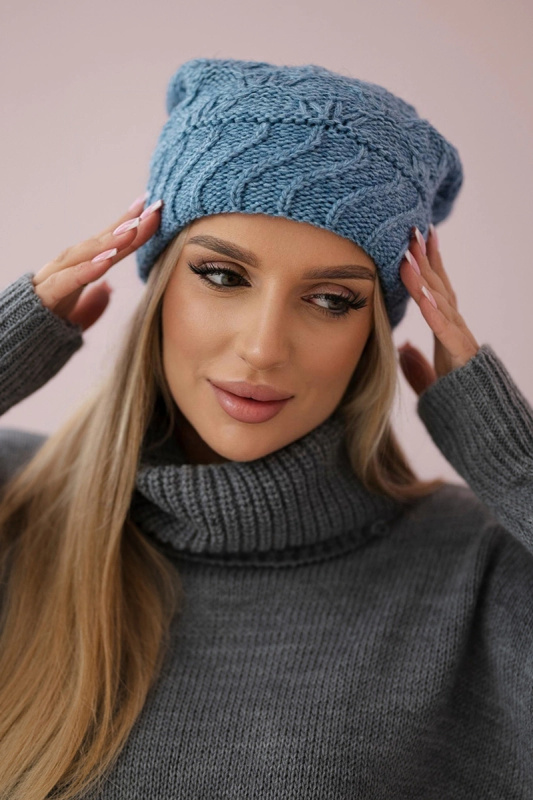 Dámská čepice Dagmara K332 light denim UNI