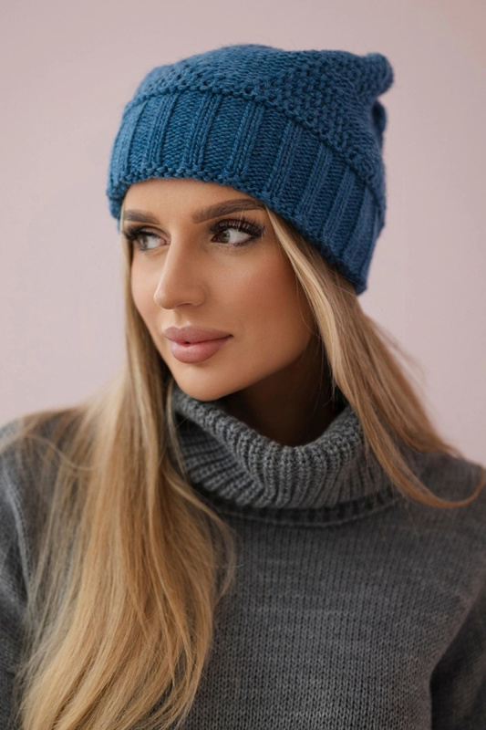 Dámská čepice Dagmara K332 dark denim UNI