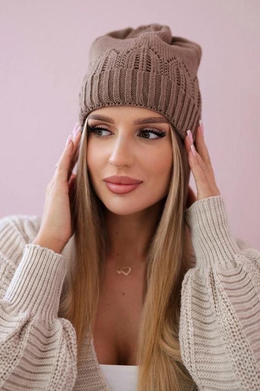Dámská čepice Irmina K333 mocca UNI