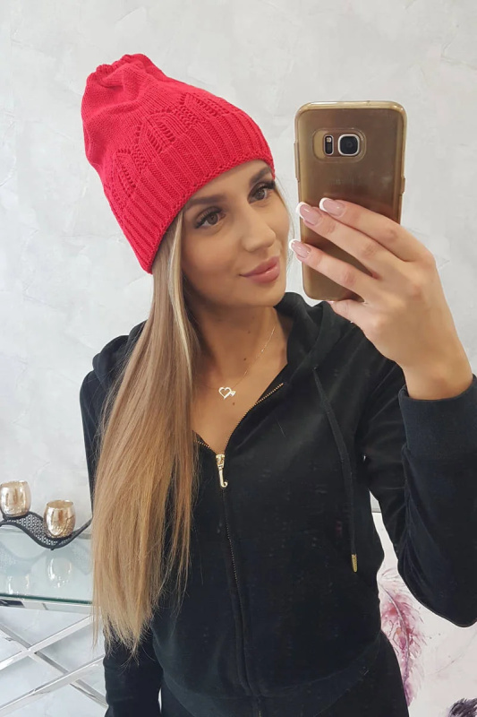 Dámská čepice Irmina K333 červená UNI