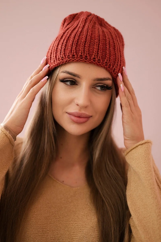 Dámská čepice Rebeka K345 červená UNI