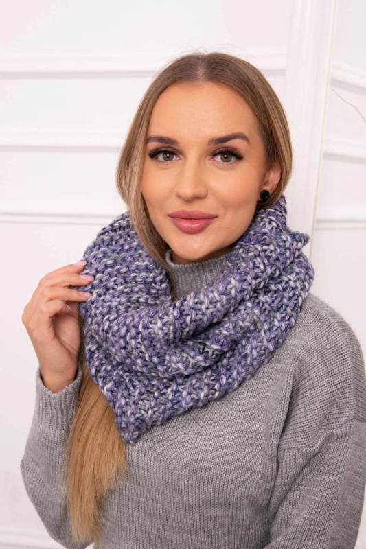 KN16 Dámský fialový snood UNI