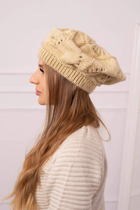 Dámská čepice Sofia K369 beige UNI