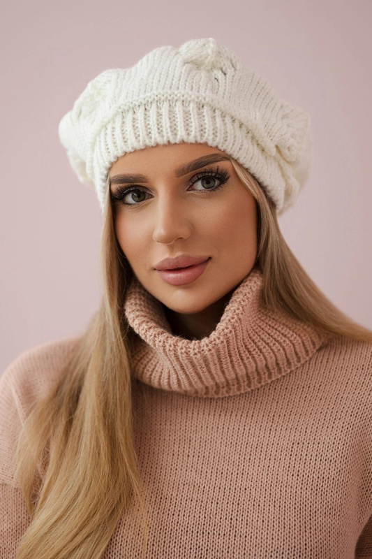 Dámská čepice Sofia K369 ecru UNI