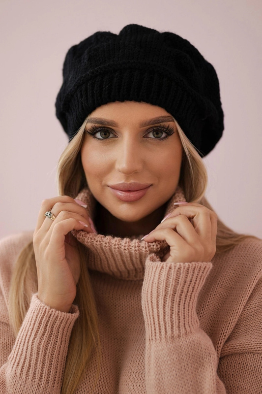 Dámská čepice Sofia K369 černá UNI