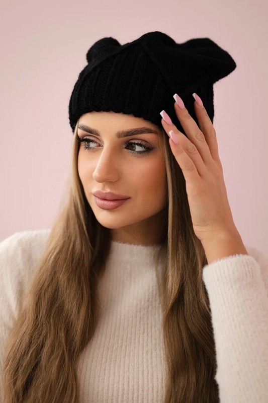 Dámská čepice Liliana K375 černá UNI