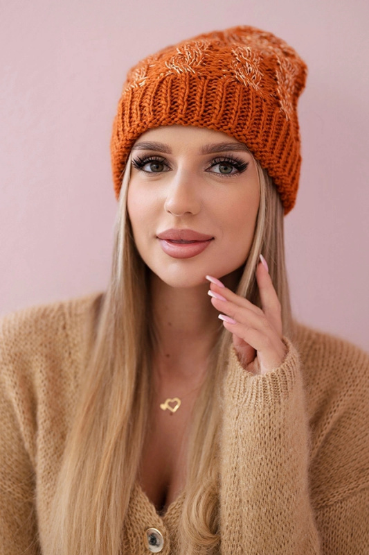 Dámská čepice Kalina K362 červená UNI