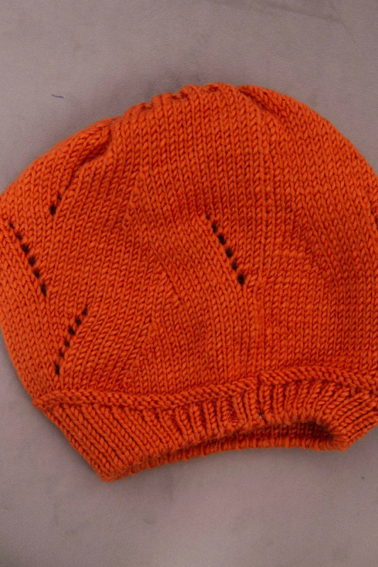 Dámská čepice Ingrid K371 oranžová UNI