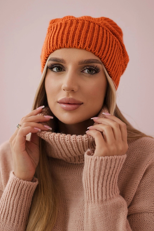 Dámská čepice Ingrid K371 oranžová UNI