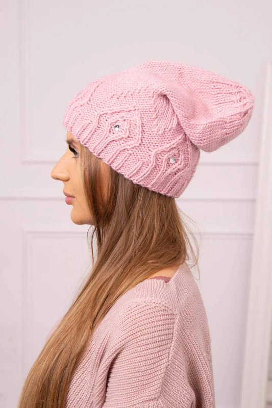 Dámská čepice Ramona K383 powder pink UNI