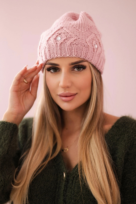 Dámská čepice Ramona K383 powder pink UNI