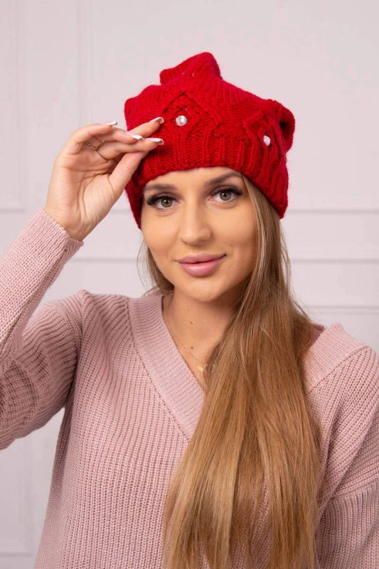 Dámská čepice Ramona K383 červená UNI