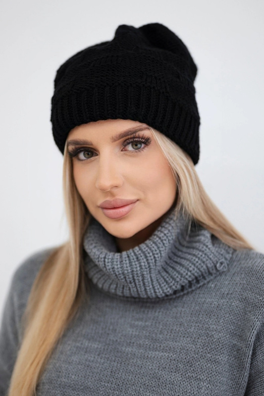 Dámská čepice Nastia K373 černá UNI