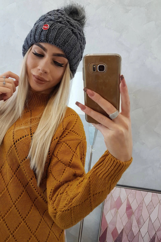 Víčko K165 grafit UNI