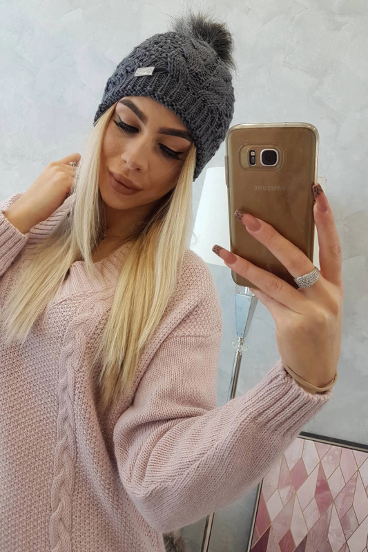 Víčko K166 grafit UNI