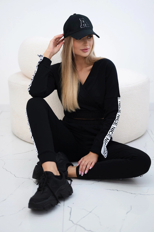 Kesi Sada Allie s ozdobnými stuhami Barva: Černá, Velikost: UNI