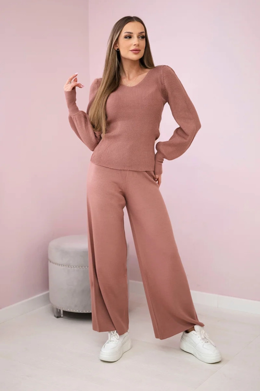 Kesi Dámská žebrovaná souprava Ezzy Barva: Tělová, Velikost: UNI