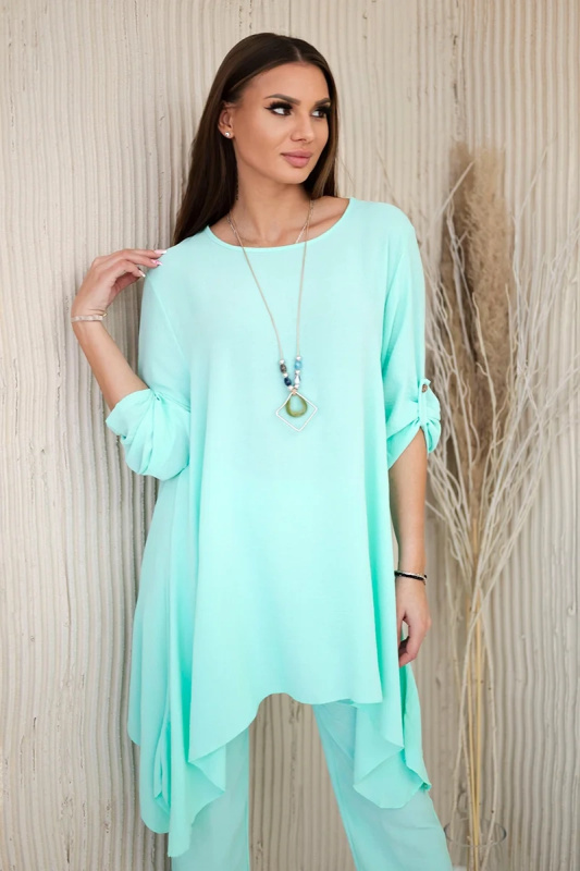 Kesi Sada Aida - halenka + kalhoty Barva: Světle mátová, Velikost: UNI