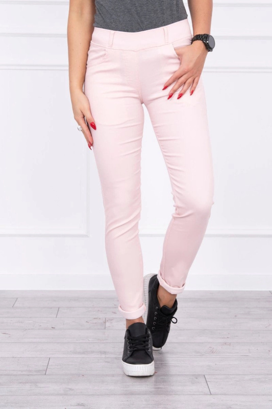 Kesi Bavlněné kalhoty Dina Barva: Růžová - světle, Velikost: XL