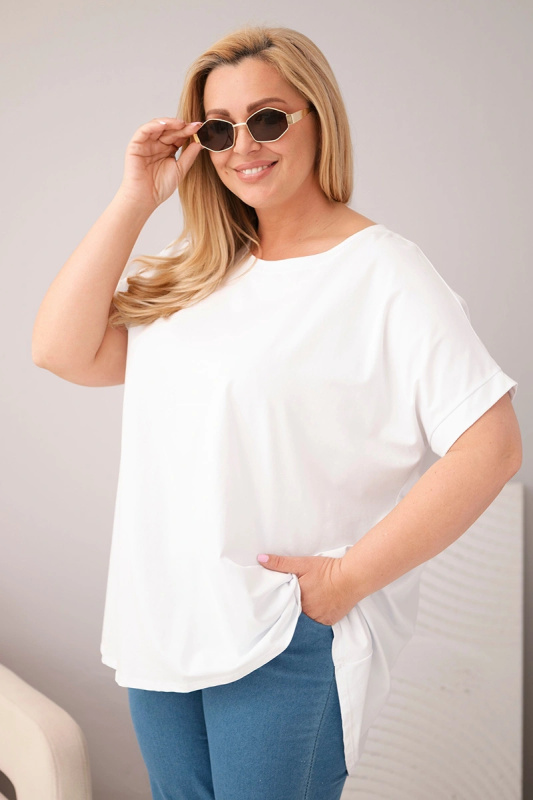 Kesi oversize halenka s krátkým rukávem
