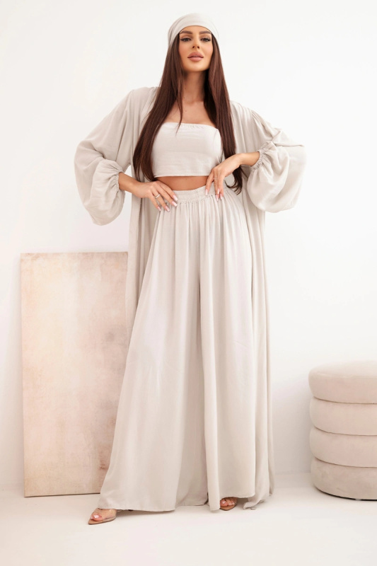 Kesi čtyřdílná viskózová souprava v boho stylu