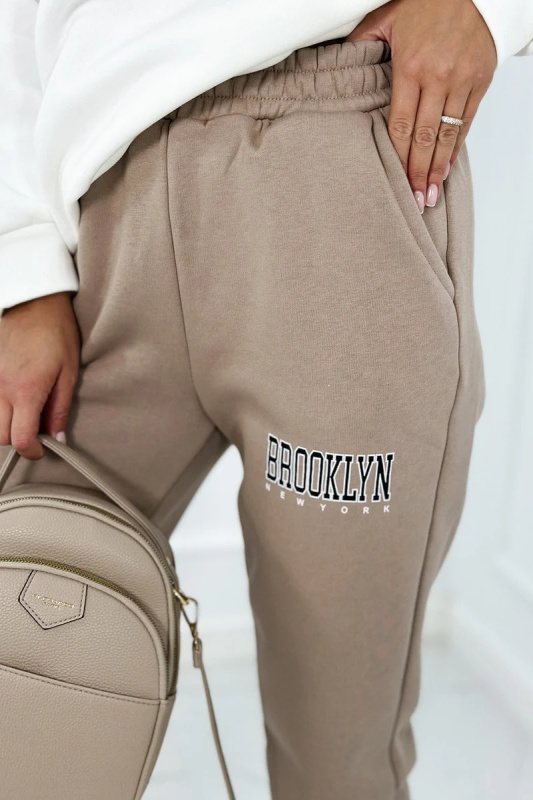Kesi Zateplená souprava Brooklyn Barva: Béžová - tmavě, Velikost: UNI