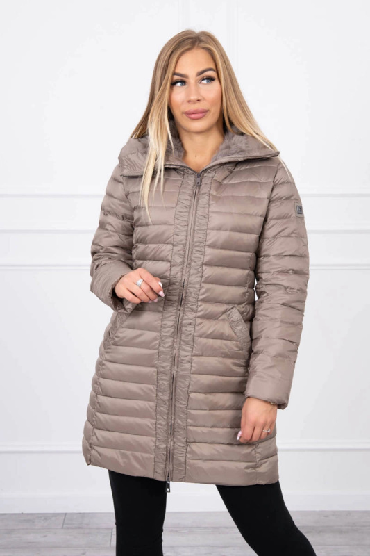 Kesi Zimní bunda TIFFI 21/7 Barva: Béžová, Velikost: XS