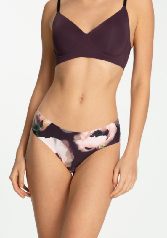 Dámské brazilky Julimex Velvet bloom Barva: Vícebarevná, Velikost: XL