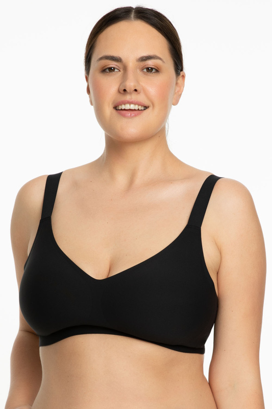 Podprsenka Julimex Jelly Bra Comfort Barva: Černá, Velikost: M