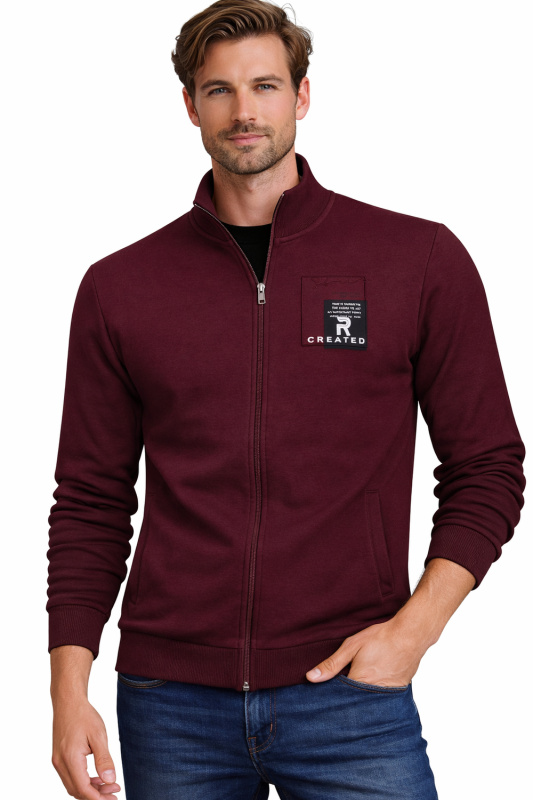 Bordová mikina s kapucí WEENS