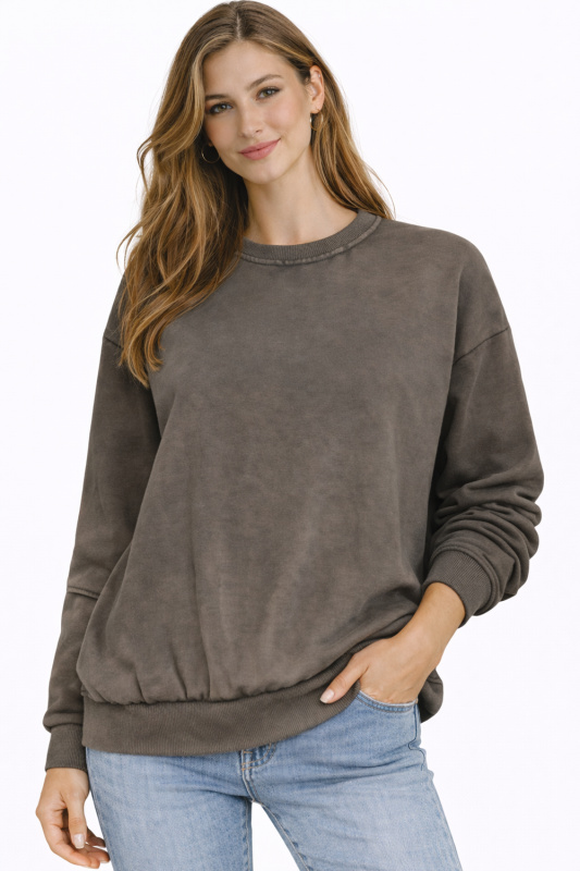 Hnědý módní batoh FASHION ID8867