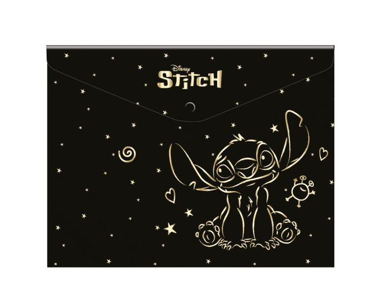 Desky s drukem Colorino A4 PP - Stitch Gold motiv 1