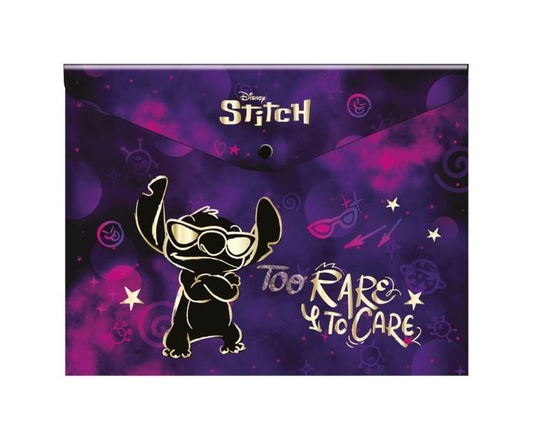 Desky s drukem Colorino A4 PP - Stitch Gold motiv 3