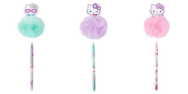 Gumovatelné pero Colorino POM-POM - Hello Kitty, mix motivů