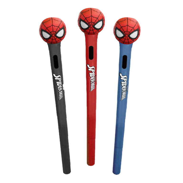 Kuličkové pero Colorino 0,5 mm s projektorem - Spider-Man, mix motivů