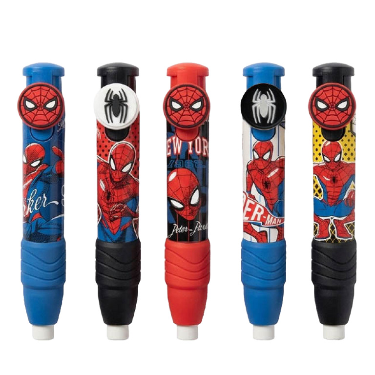 Vysouvací pryž Colorino - Spider-Man, mix motivů