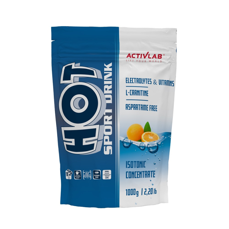 Activlab HotSport Iontový nápoj pomeranč 1000 g
