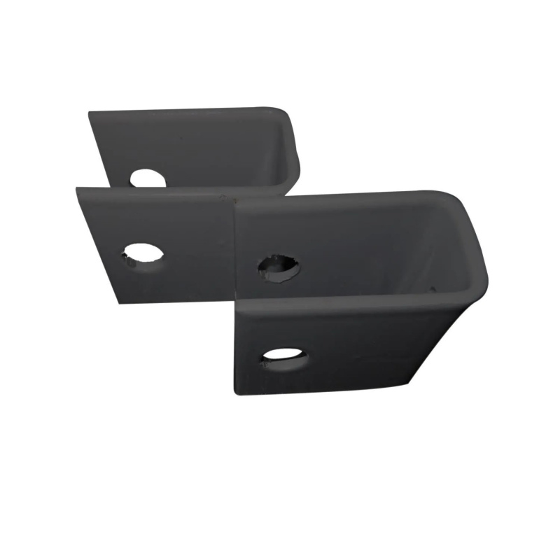JARMEX U-úchyt pro plotová pole GENUA RAL 9005 černý 40 x 40 x 30 mm, 1 ks