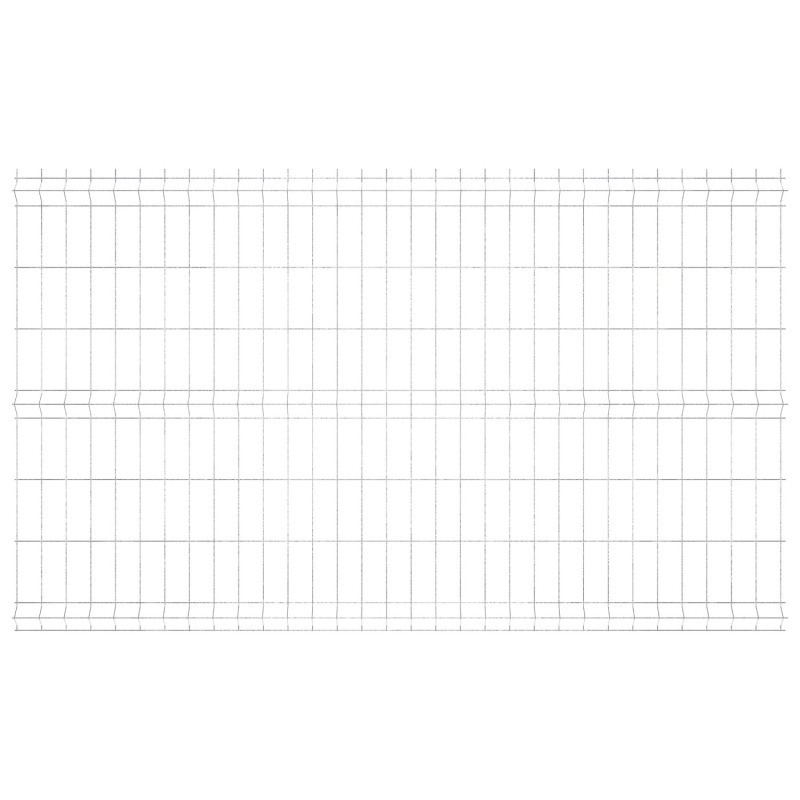 Plotový panel 3D 1530x2500 mm drát 3,1 mm - pozink