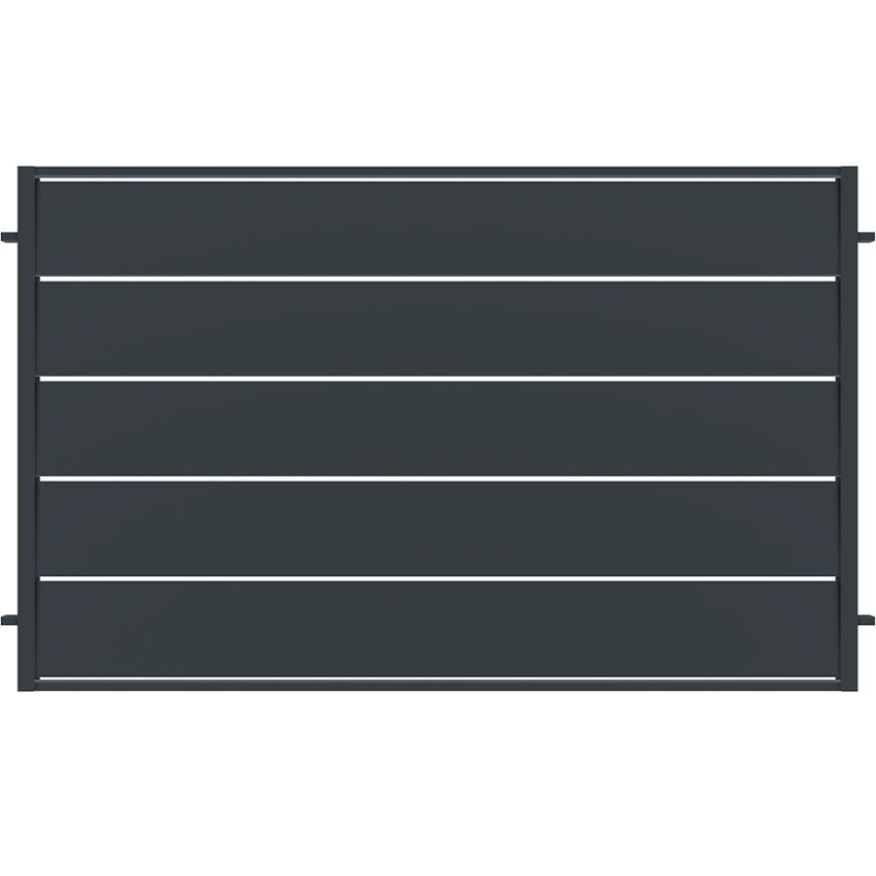 PLOTOVÉ POLE NOVARA 2x1,20 ZN RAL7024 MAT